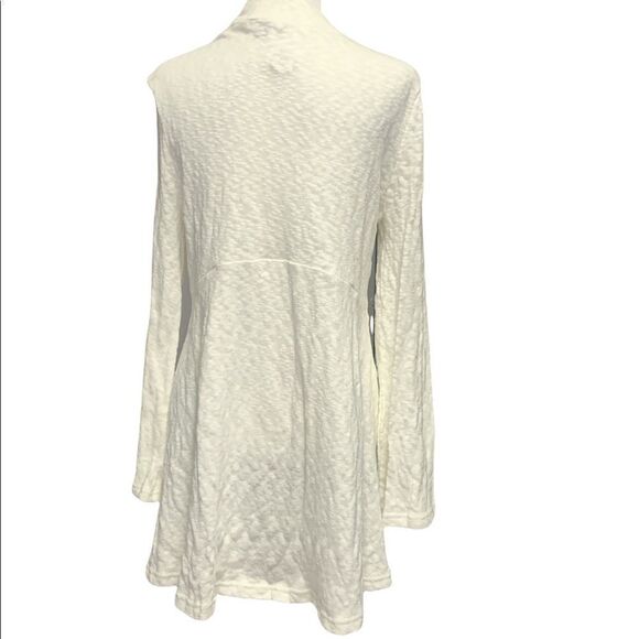 🆕 Suzanne Betro White Lace Accent Open Cardigan - Picture 6 of 10